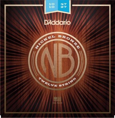 NB1047-12 i gruppen Strenger / Gitarstrenger / D'Addario / Acoustic Guitar / Nickel Bronze hos Crafton Musik AB (370205207050)