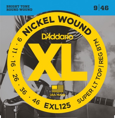 EXL125 i gruppen Strenger / Gitarstrenger / D'Addario / Electric Guitar / EXL-Round Nickel Wound hos Crafton Musik AB (370316807050)