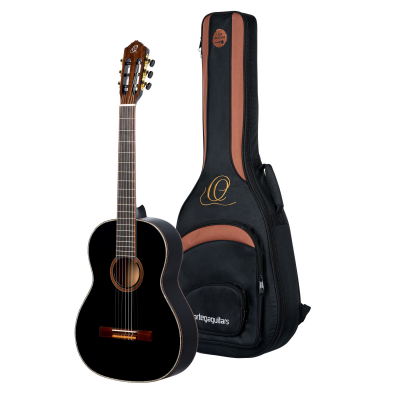 R221BK-L i gruppen Gitar / Klassisk og Spansk Gitar / Ortega / Lefthand hos Crafton Musik AB (332116053349)