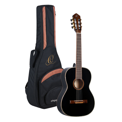 R221BK-7/8 i gruppen Gitar / Klassisk og Spansk Gitar / Ortega / 7/8 Scale hos Crafton Musik AB (332116203249)