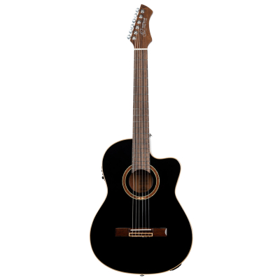 RCE238SN-BKT i gruppen Gitar / Klassisk og Spansk Gitar / Ortega / Med Pickup hos Crafton Musik AB (332155013349)