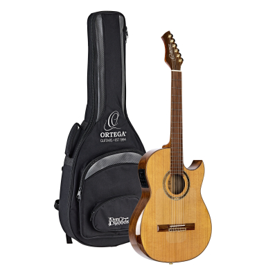 FLAMETAL-TWO i gruppen Gitar / Klassisk og Spansk Gitar / Ortega / Med Pickup hos Crafton Musik AB (332197353249)