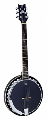 OBJ350/6-SBK i gruppen Annet strengeinstrumenter / Banjo / Ortega / 6-Strngade hos Crafton Musik AB (332340253249)