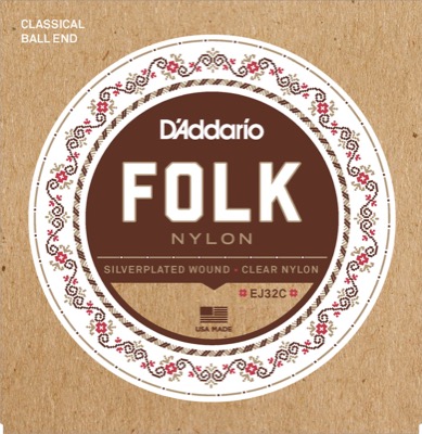 EJ32C i gruppen Strenger / Gitarstrenger / D'Addario / Classic Guitar / D'Addario Classic hos Crafton Musik AB (370132007050)