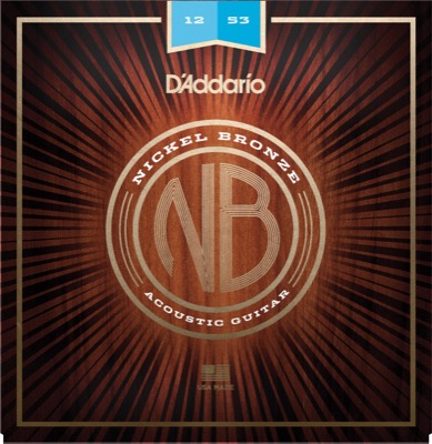 NB1253 i gruppen Strenger / Gitarstrenger / D'Addario / Acoustic Guitar / Nickel Bronze hos Crafton Musik AB (370205067050)