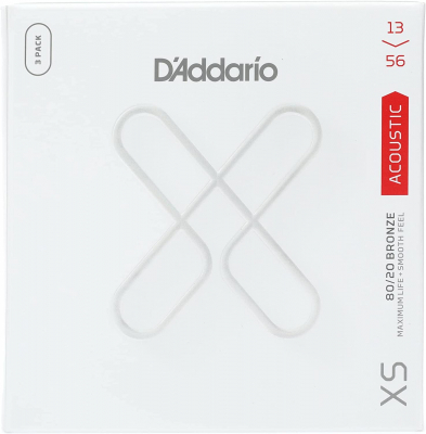 XSABR1356-3P i gruppen Strenger / Gitarstrenger / D'Addario / Acoustic Guitar / XS hos Crafton Musik AB (370209387050)