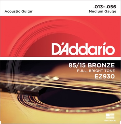 EZ930 i gruppen Strenger / Gitarstrenger / D'Addario / Acoustic Guitar / 80/15 Great American hos Crafton Musik AB (370213807050)