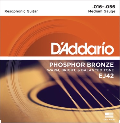 EJ42 i gruppen Strenger / Gitarstrenger / D'Addario / Acoustic Guitar / Phosphor Bronze hos Crafton Musik AB (370265007050)