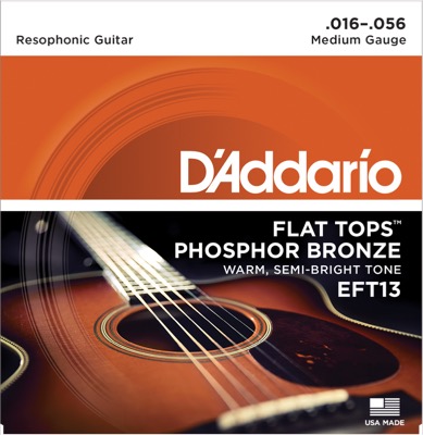 EFT13 i gruppen Strenger / Gitarstrenger / D'Addario / Acoustic Guitar / Phosphor Bronze Flat Tops hos Crafton Musik AB (3702840807050)