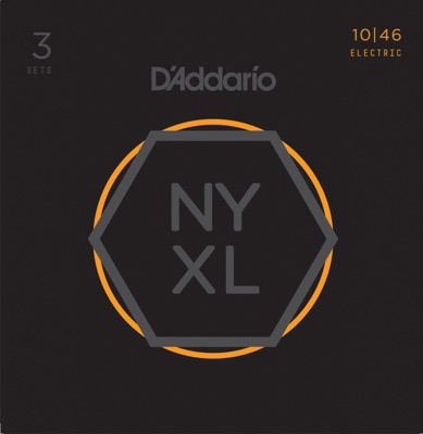 NYXL1046-3P i gruppen Strenger / Gitarstrenger / D'Addario / Electric Guitar / Multipack hos Crafton Musik AB (370301037050)