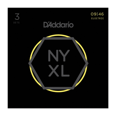 NYXL0946-3P i gruppen Strenger / Gitarstrenger / D'Addario / Electric Guitar / Multipack hos Crafton Musik AB (370301057050)