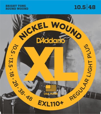 EXL110+ i gruppen Strenger / Gitarstrenger / D'Addario / Electric Guitar / EXL-Round Nickel Wound hos Crafton Musik AB (370310907050)