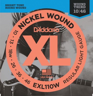 EXL110W i gruppen Strenger / Gitarstrenger / D'Addario / Electric Guitar / EXL-Round Nickel Wound hos Crafton Musik AB (370311807050)