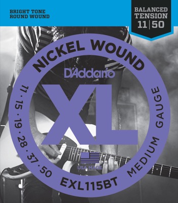 EXL115BT i gruppen Strenger / Gitarstrenger / D'Addario / Electric Guitar / EXL-Round Nickel Wound hos Crafton Musik AB (370312007050)
