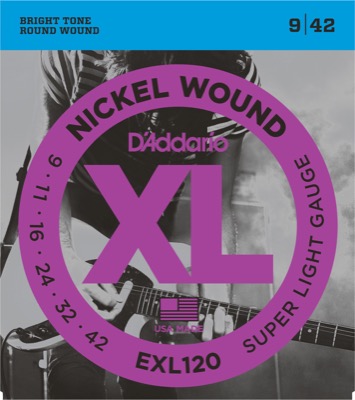EXL120 i gruppen Strenger / Gitarstrenger / D'Addario / Electric Guitar / EXL-Round Nickel Wound hos Crafton Musik AB (370314807050)