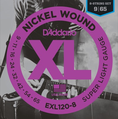 EXL120-8 i gruppen Strenger / Gitarstrenger / D'Addario / Electric Guitar / EXL-Round Nickel Wound hos Crafton Musik AB (370314887050)