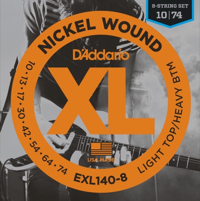 EXL140-8 i gruppen Strenger / Gitarstrenger / D'Addario / Electric Guitar / EXL-Round Nickel Wound hos Crafton Musik AB (370319857050)