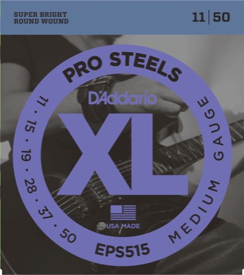 EPS515 i gruppen Strenger / Gitarstrenger / D'Addario / Electric Guitar / XL-ProSteels Round Wound hos Crafton Musik AB (370351157050)