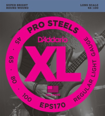 EPS170 i gruppen Strenger / Basstrenger / D'Addario / ProSteels Round Wound hos Crafton Musik AB (370406107050)