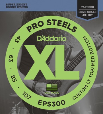 EPS300 i gruppen Strenger / Basstrenger / D'Addario / ProSteels Round Wound hos Crafton Musik AB (370406707050)