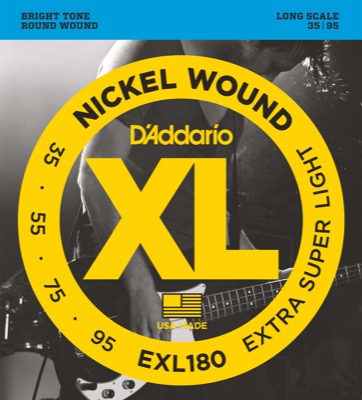 EXL180 i gruppen Strenger / Basstrenger / D'Addario / EXL Nickel Round Wound hos Crafton Musik AB (370408007050)