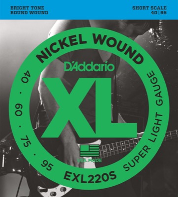 EXL220S i gruppen Strenger / Basstrenger / D'Addario / EXL Nickel Round Wound hos Crafton Musik AB (370409837050)