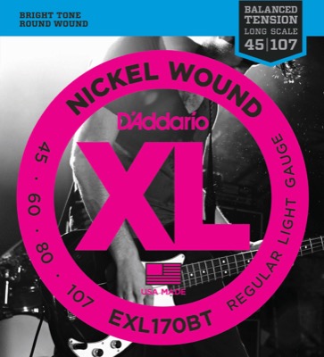 EXL170BT i gruppen Strenger / Basstrenger / D'Addario / EXL Nickel Round Wound hos Crafton Musik AB (370410007050)