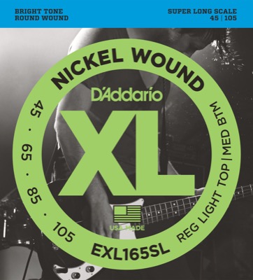 EXL165SL i gruppen Strenger / Basstrenger / D'Addario / EXL Nickel Round Wound hos Crafton Musik AB (370415907050)