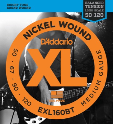 EXL160BT i gruppen Strenger / Basstrenger / D'Addario / EXL Nickel Round Wound hos Crafton Musik AB (370416757050)