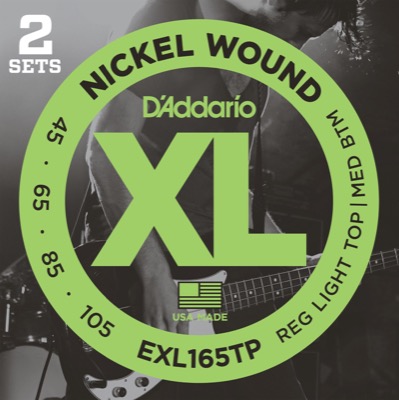 EXL165TP i gruppen Strenger / Basstrenger / D'Addario / EXL Nickel Round Wound hos Crafton Musik AB (370424077050)