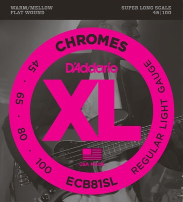 ECB81SL i gruppen Strenger / Basstrenger / D'Addario / Chromes Flat Wound hos Crafton Musik AB (370461957050)