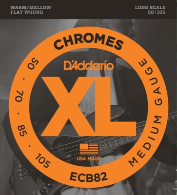 ECB82 i gruppen Strenger / Basstrenger / D'Addario / Chromes Flat Wound hos Crafton Musik AB (370462007050)