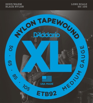 ETB92 i gruppen Strenger / Basstrenger / D'Addario / XL Nylon Tapewound hos Crafton Musik AB (370493107050)