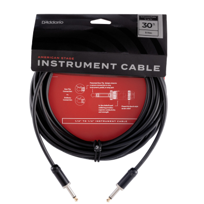 PW-AMSG-30 i gruppen Kabler / D'Addario Accessories / Instrument Cables / American Stage Series hos Crafton Musik AB (370700497050)