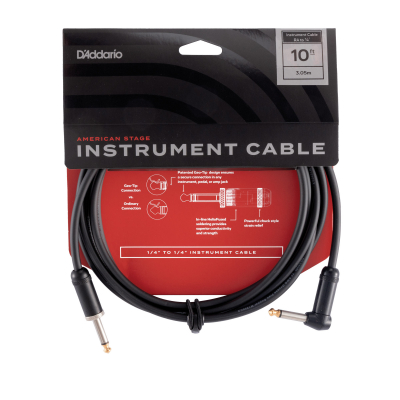 PW-AMSGRA-10 i gruppen Kabler / D'Addario Accessories / Instrument Cables / American Stage Series hos Crafton Musik AB (370700517050)