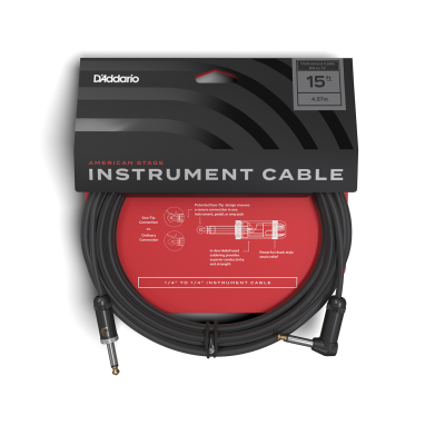 PW-AMSGRA-15 i gruppen Kabler / D'Addario Accessories / Instrument Cables / American Stage Series hos Crafton Musik AB (370700517150)