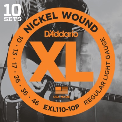 EXL110-10P i gruppen Strenger / Gitarstrenger / D'Addario / Electric Guitar / Multipack hos Crafton Musik AB (370964107050)