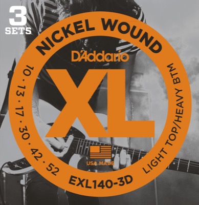 EXL140-3D i gruppen Strenger / Gitarstrenger / D'Addario / Electric Guitar / Multipack hos Crafton Musik AB (370965357050)