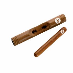 Meinl African Hollow Body Wood Claves - CL3RW.