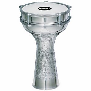 Meinl. HE-114.Hand Hammered Aluminium 8" Darbuka  