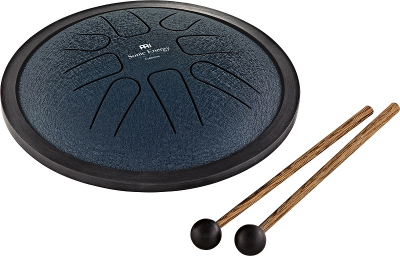 Meinl Sonic Energy Small Steel Tongue Drum, G-Moll. Navy Blue
